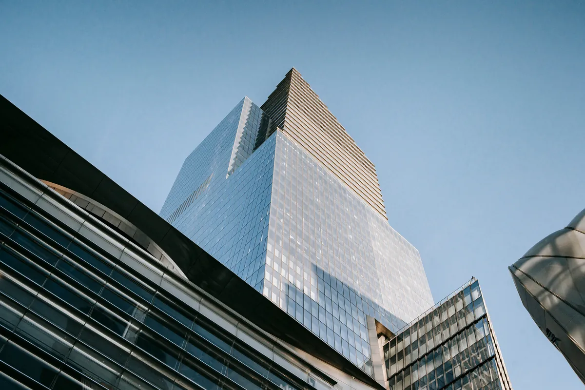 Modern office tower